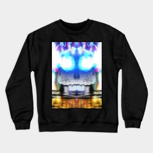 Skull Trippy Crewneck Sweatshirt